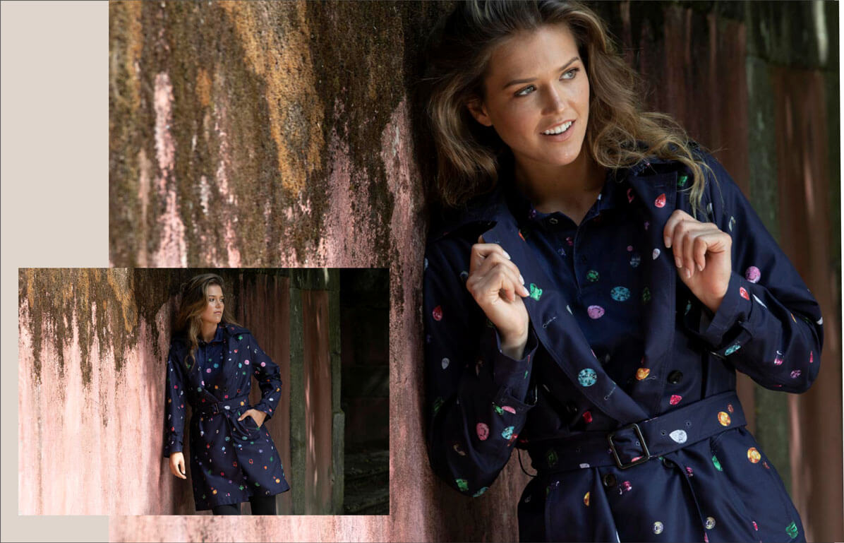 Trench Coat / Polo Shirt Eyllet 1